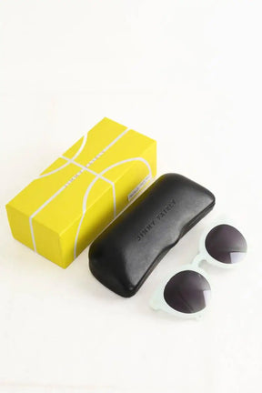 Lunettes de soleil Jimmy Fairly Bleu en Plastique