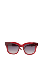 Lunettes de soleil Jimmy Fairly Bordeaux en Plastique - Seconde Main