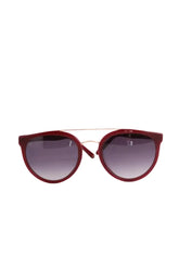 Lunettes de soleil Jimmy Fairly Bordeaux en Plastique - Seconde Main