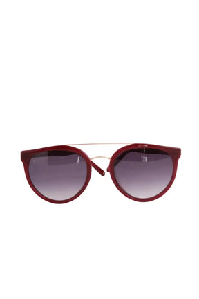 Lunettes de soleil Jimmy Fairly Bordeaux en Plastique - Seconde Main