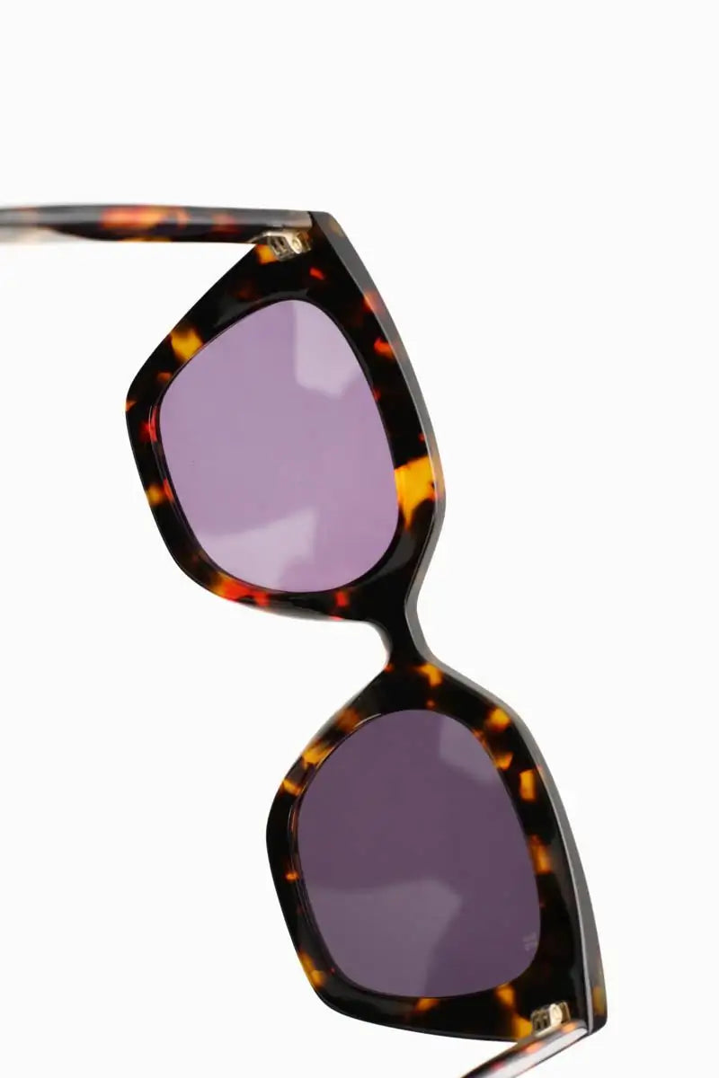 Lunettes de soleil Jimmy Fairly La Wind Marron en Plastique