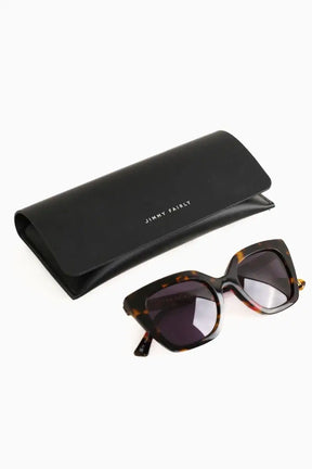 Lunettes de soleil Jimmy Fairly La Wind Marron en Plastique