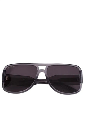Lunettes de soleil Lacoste Gris en Plastique - Seconde Main
