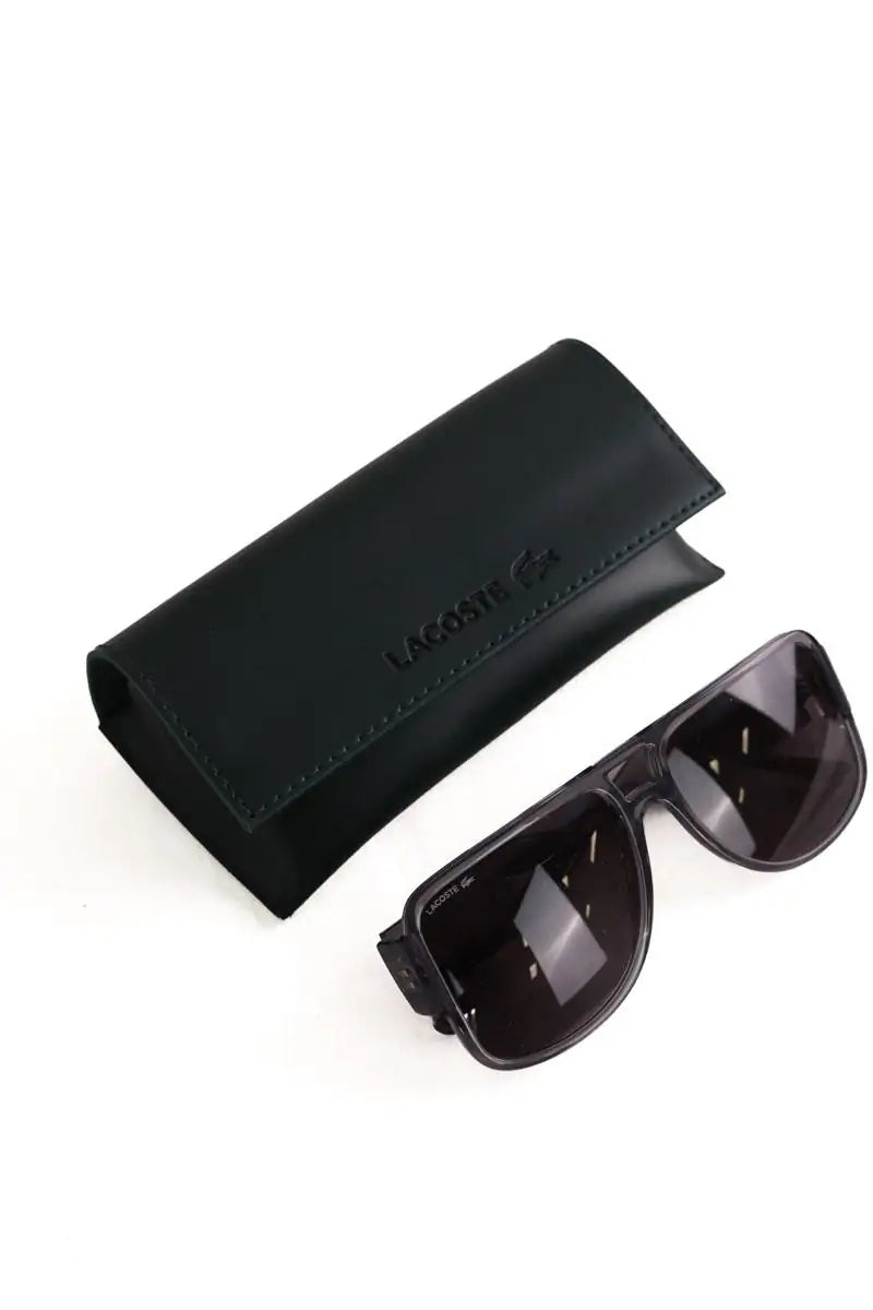 Lunettes de soleil Lacoste Gris en Plastique