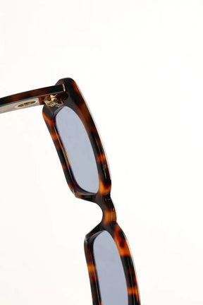 Lunettes de soleil Linda Farrow Marron en Plastique