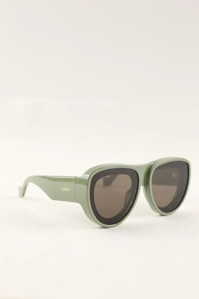 Lunettes de soleil Loewe Kaki en Plastique