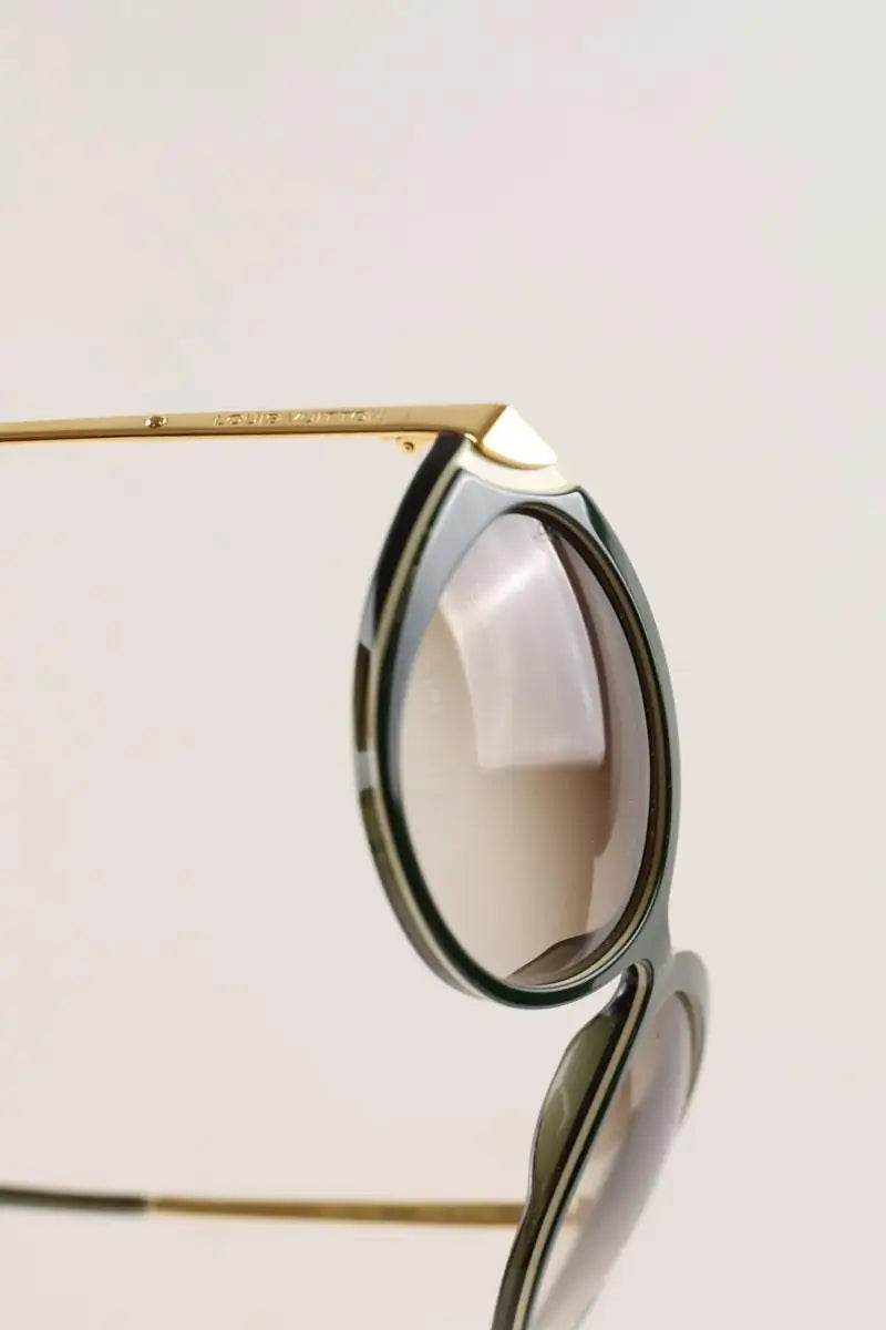 Lunettes de soleil Louis Vuitton Vert en Plastique