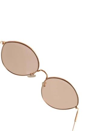 Lunettes de soleil Max Mara Rose en Métal