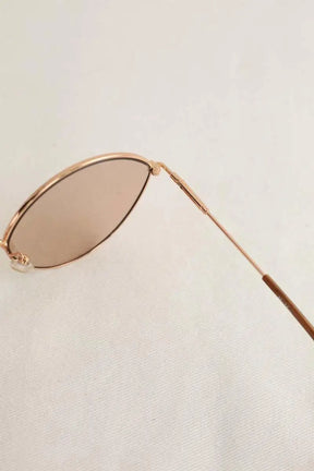 Lunettes de soleil Max Mara Rose en Métal