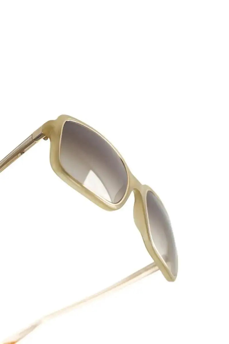Lunettes de soleil Nina Ricci Kaki en Plastique