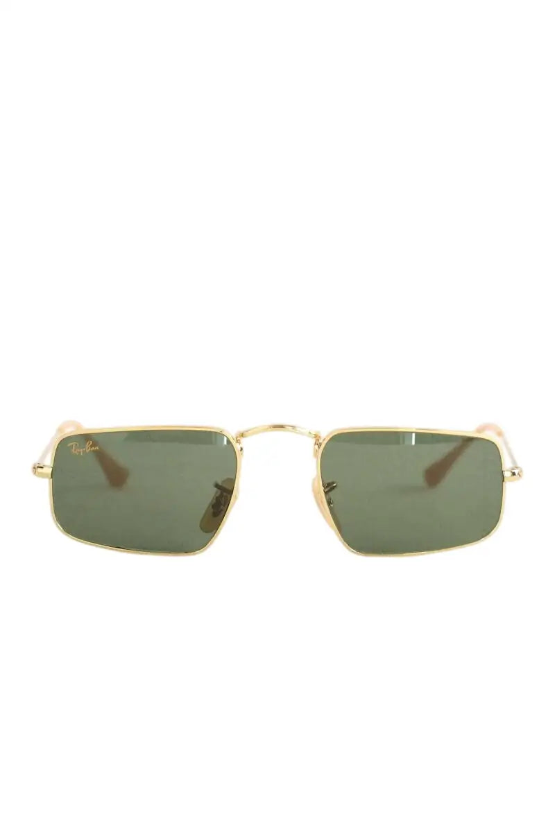 Lunettes de soleil Ray-Ban Vert en Métal - Seconde Main