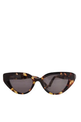 Lunettes de soleil Rouje Marron en Plastique - Seconde Main