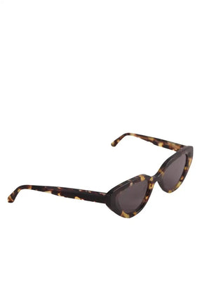 Lunettes de soleil Rouje Marron en Plastique