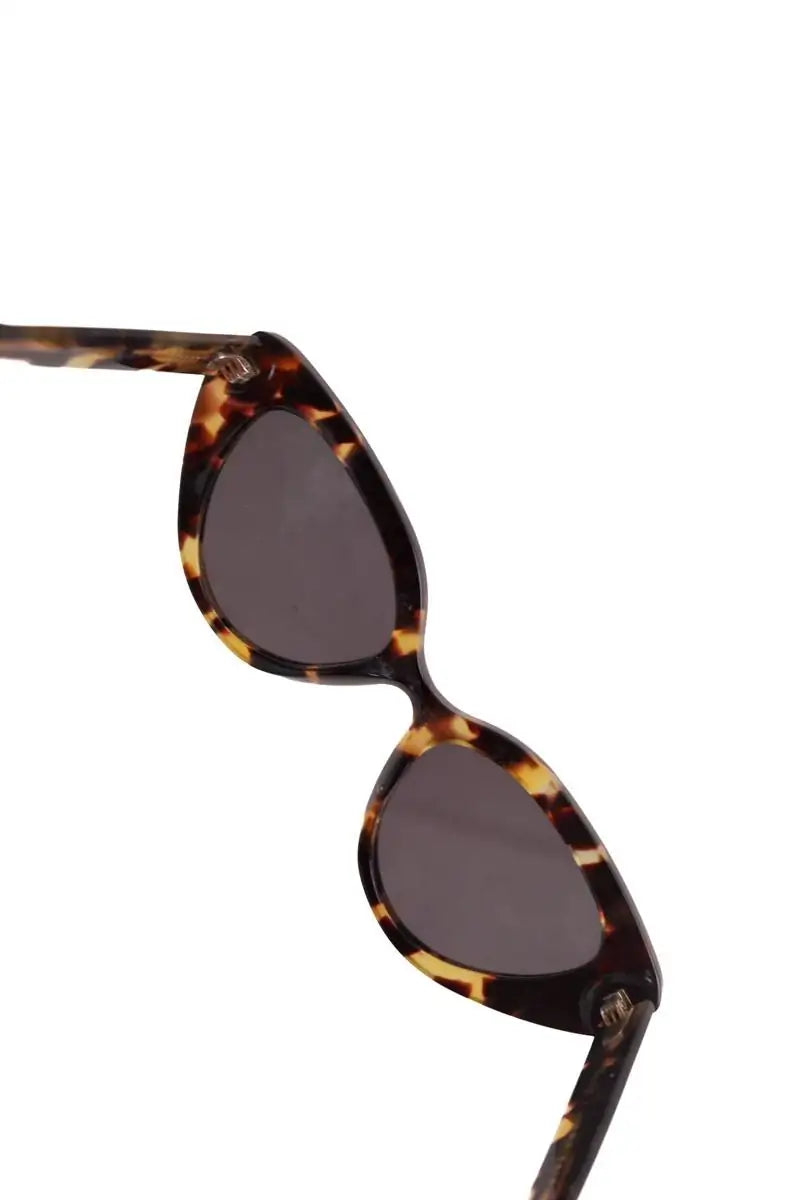 Lunettes de soleil Rouje Marron en Plastique