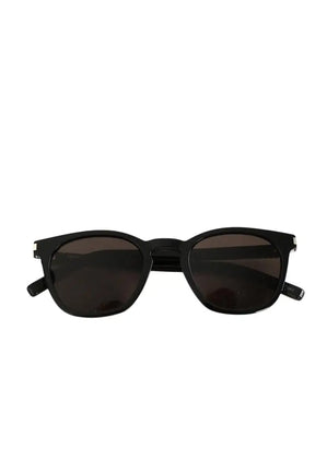 Lunettes de soleil Saint Laurent Noir en Plastique - Seconde Main