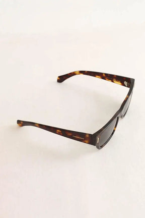 Lunettes de soleil Salvatore Ferragamo Marron en Plastique