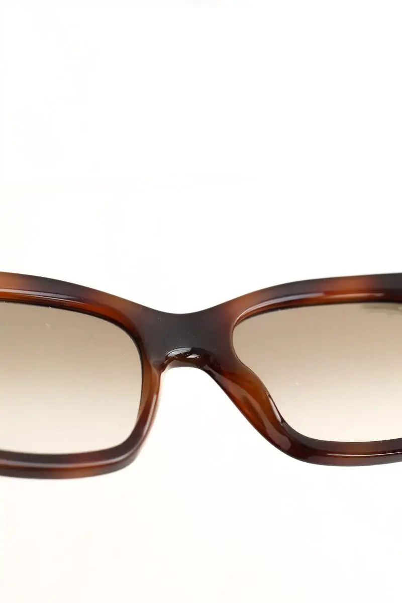 Lunettes de soleil Salvatore Ferragamo Marron en Plastique