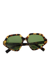 Lunettes de soleil Sportmax 3M0021 Marron en Plastique - Seconde Main