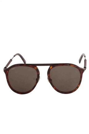 Lunettes de soleil Tod's Marron en Plastique - Seconde Main