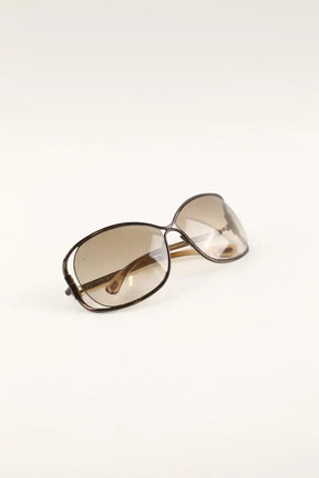 Lunettes de soleil Tom Ford Beige en Plastique
