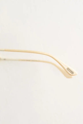 Lunettes de soleil Tom Ford Blanc en Métal