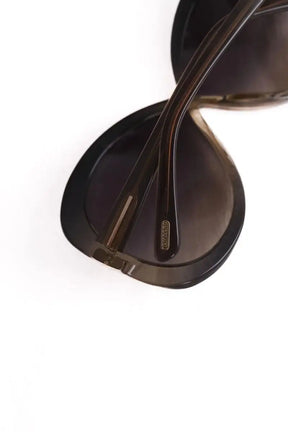 Lunettes de soleil Tom Ford Marron en Plastique