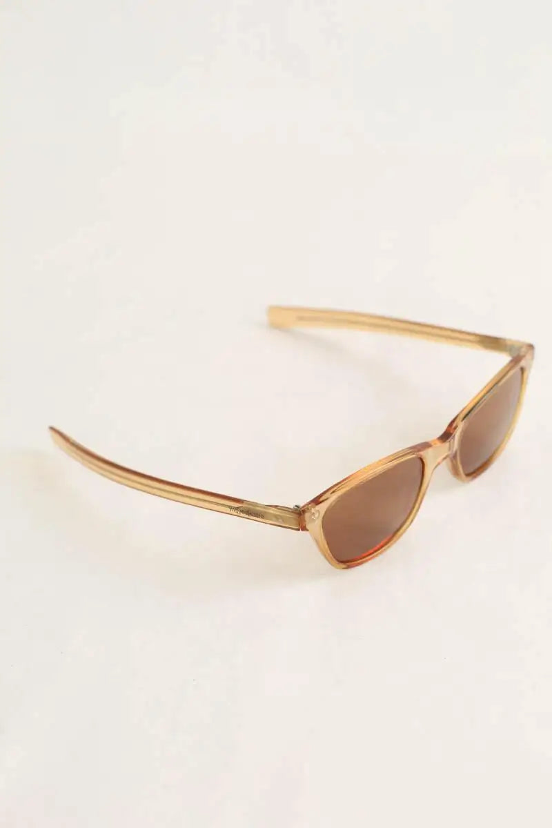 Lunettes de soleil Yves Saint Laurent 140 YSL 6001/S 4V6 Orange en Plastique
