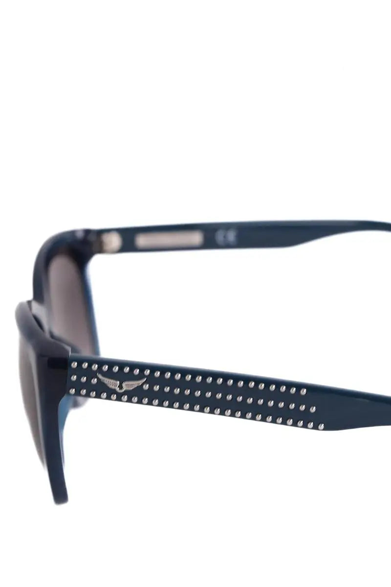 Lunettes de soleil Zadig & Voltaire Bleu en Plastique