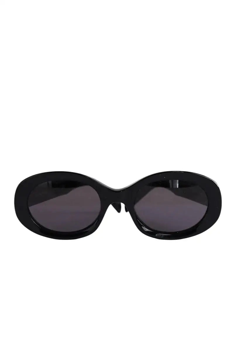 Lunettes rétro Celine Noir en Plastique - Seconde Main