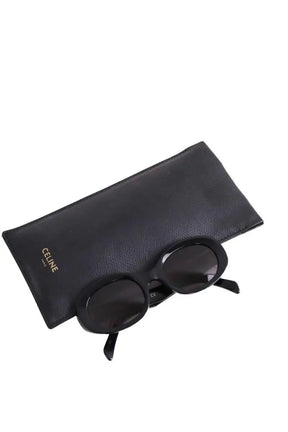 Lunettes rétro Celine Noir en Plastique