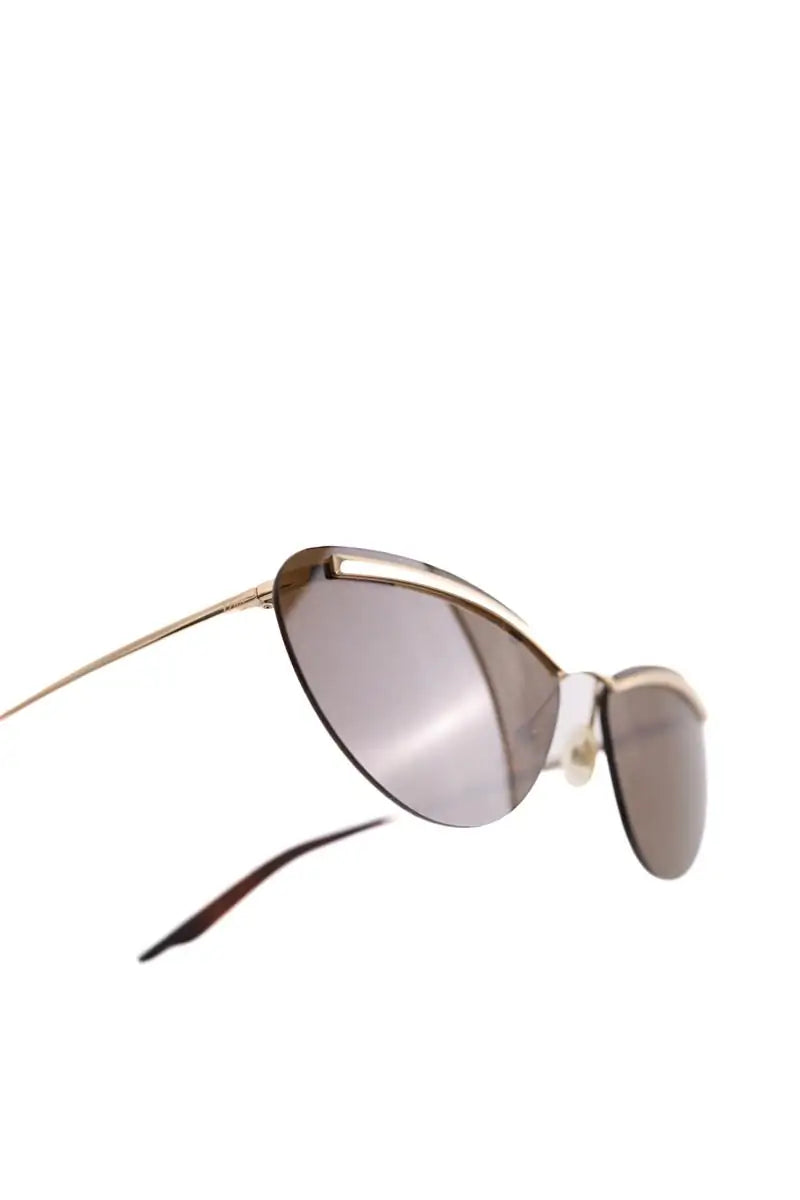 Lunettes rétro Dior Marron en Métal