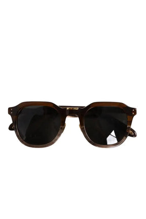 Lunettes rétro Linda Farrow Marron en Autres - Seconde Main