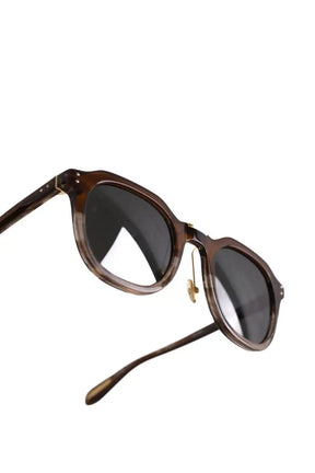 Lunettes rétro Linda Farrow Marron en Autres