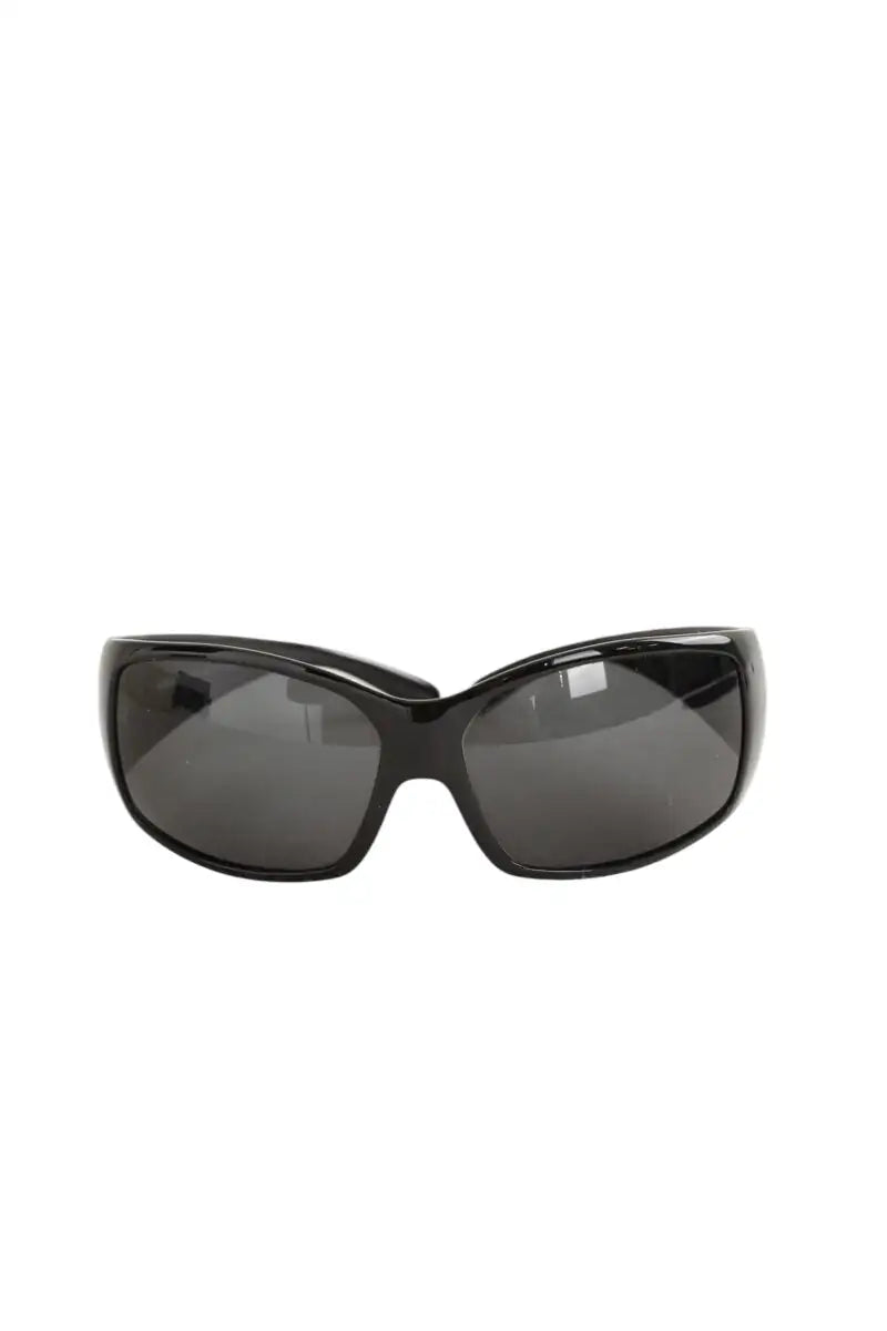 Lunettes rétro Versace Noir en Plastique - Seconde Main