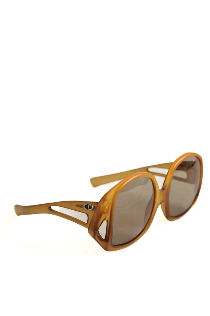 Lunettes surdimensionné Dior Marron en Plastique