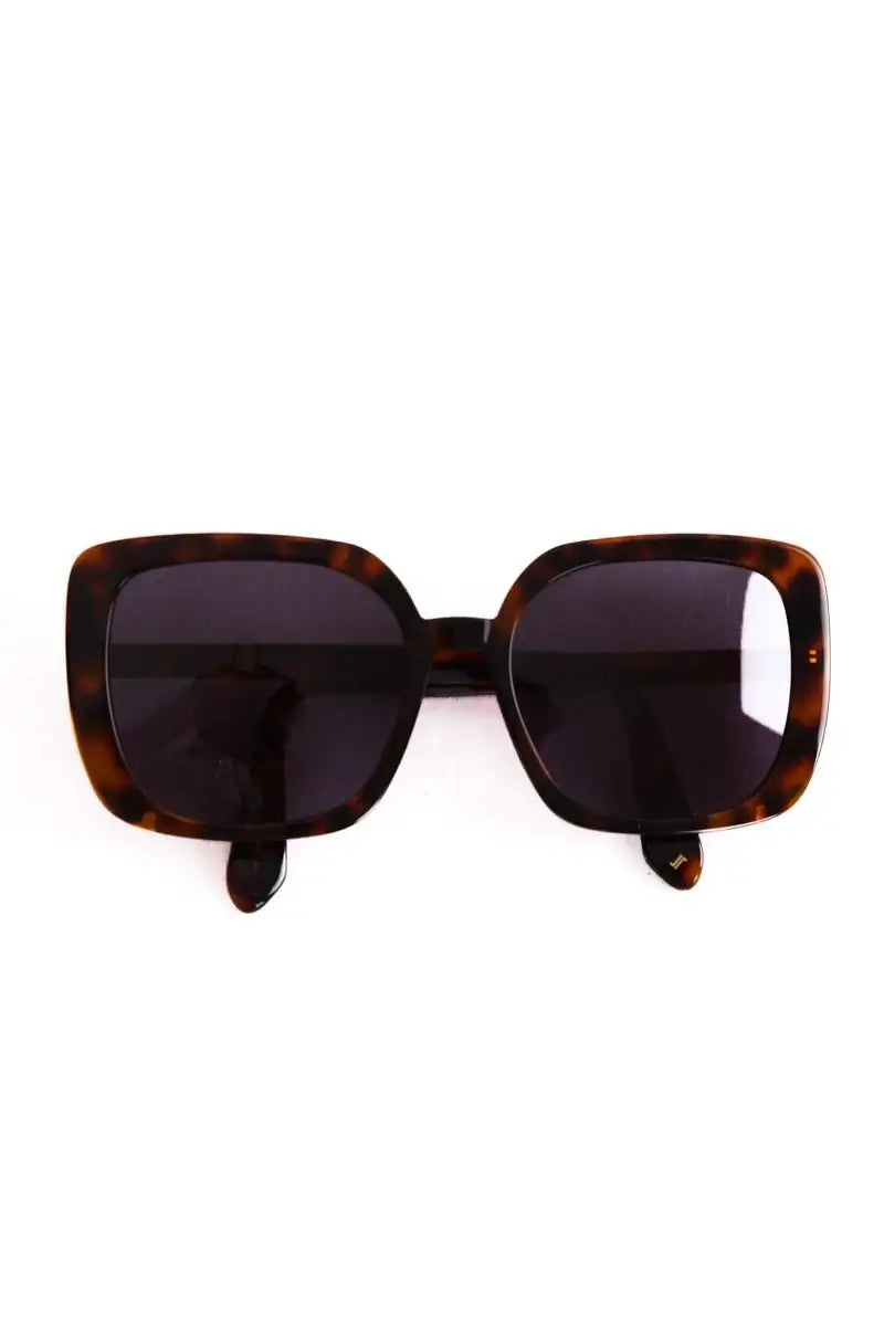 Lunettes surdimensionné Jimmy Fairly Marron en Plastique