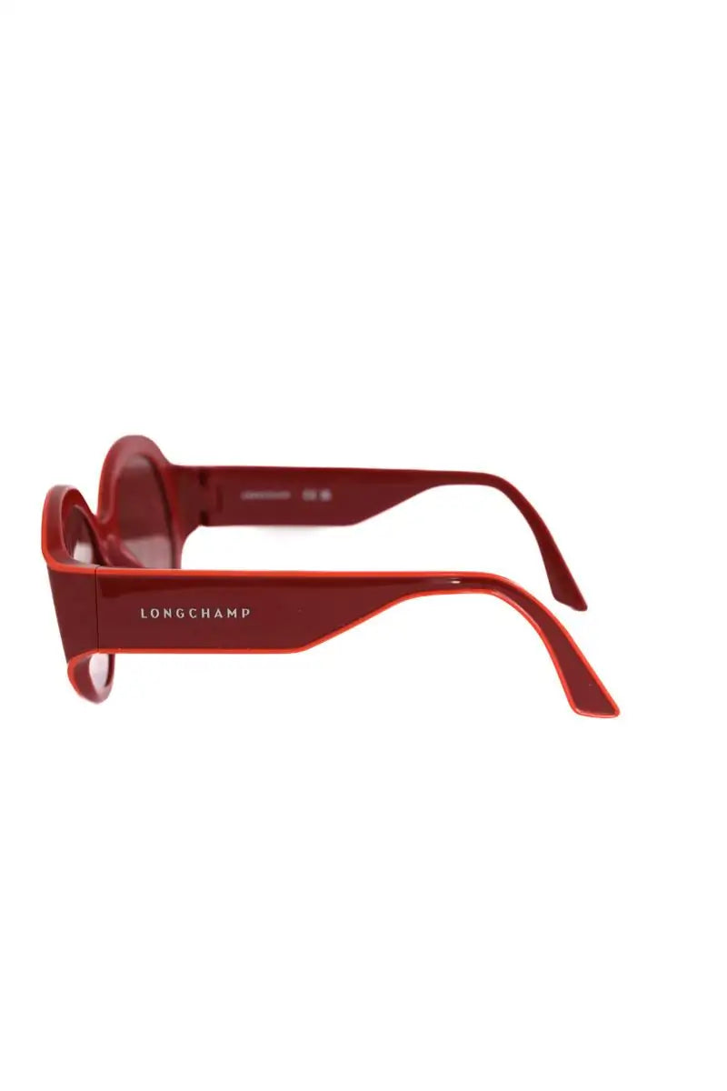 Lunettes surdimensionné Longchamp Rouge en Plastique