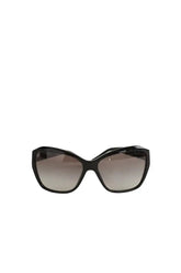 Lunettes surdimensionné Ralph Lauren Noir en Plastique - Seconde Main