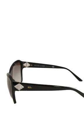 Lunettes surdimensionné Ralph Lauren Noir en Plastique