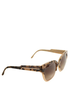 Lunettes surdimensionné Stella McCartney Marron en Plastique