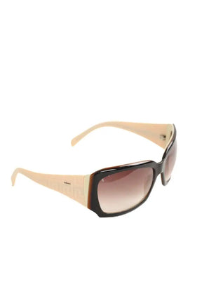 Lunettes surdimensionné Versace Noir en Plastique