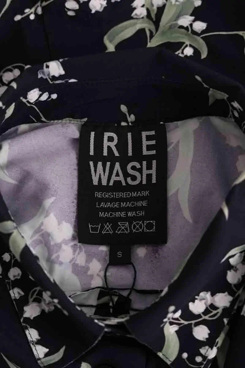 Chemise Irie Wash Noir en Synthétique