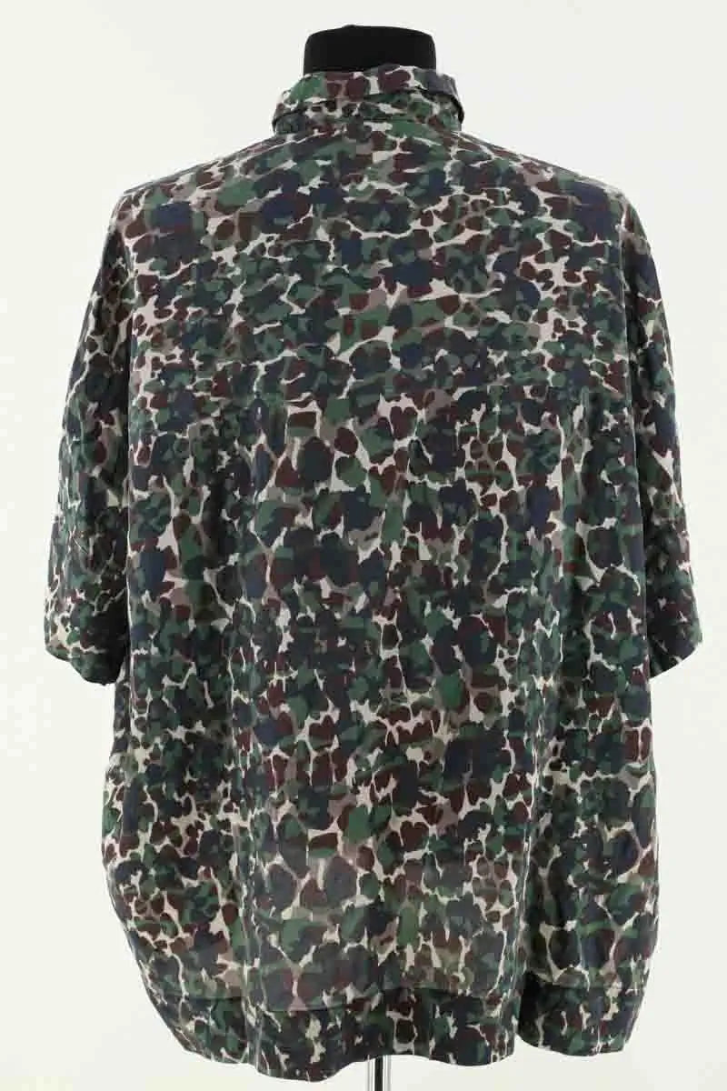 Chemise Gerard Darel Vert en Soie