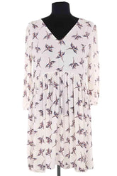 Robe Ba&Sh Blanc en Viscose, taille XS - Seconde Main