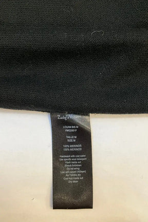Top sans manche Zadig & Voltaire Noir en Laine