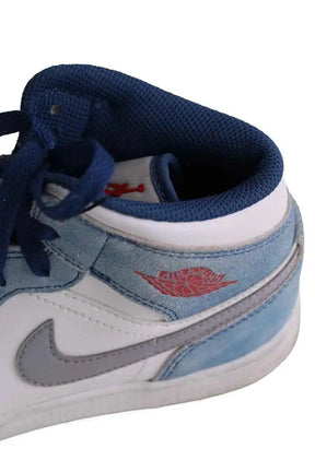 Baskets Nike Bleu en Cuir