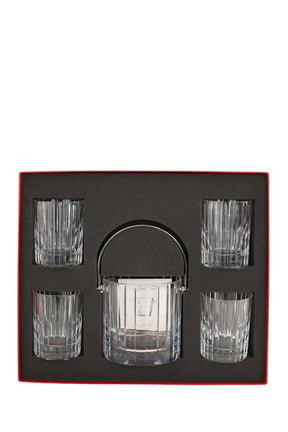 Coffret gobelets et seau à glace Baccarat  