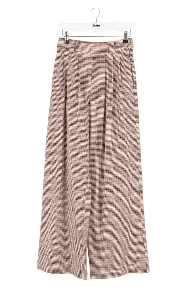 Pantalon large Momoni Marron en Laine, taille XS - Seconde Main