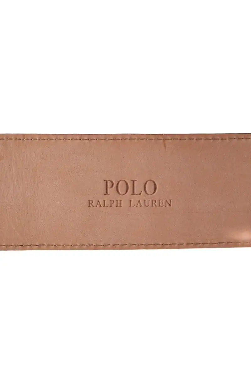 Ceinture Ralph Lauren Noir en Cuir