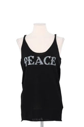 Top sans manche Zadig & Voltaire Noir en Laine, taille M - Seconde Main